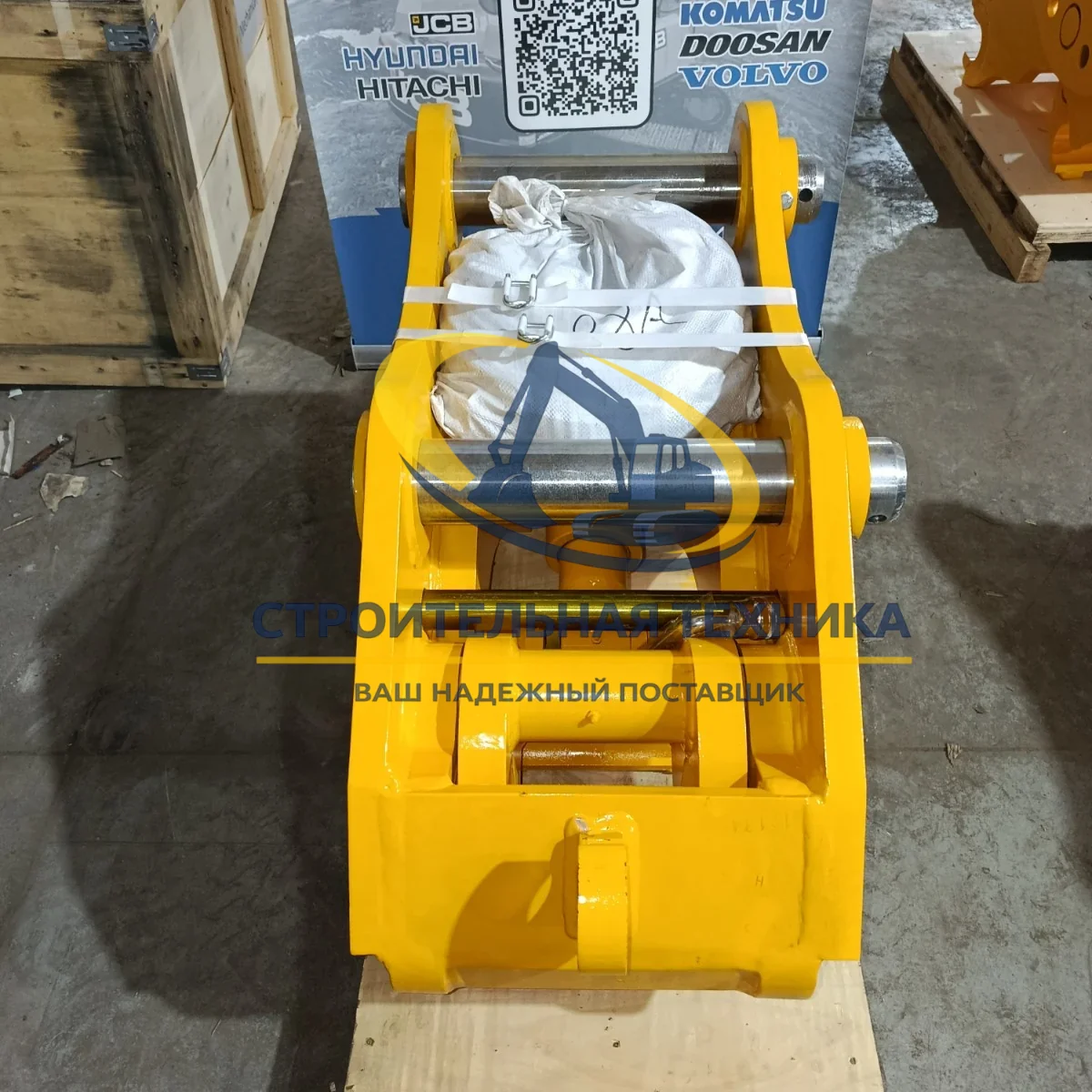 Быстросъемное устройство (квик-каплер гидравлический) на Komatsu PC200-7/PC220-7 ST (без гидролинии) — артикул ST30208 — фото 3