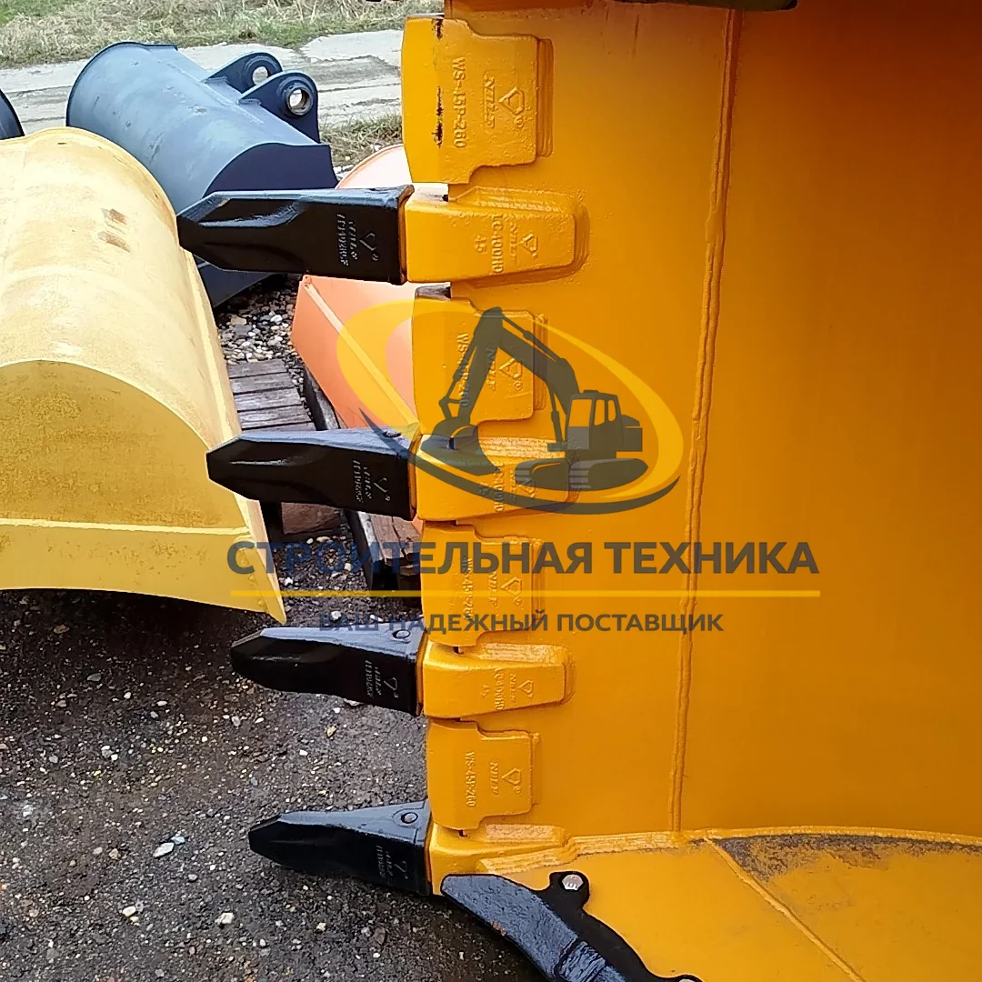 Ковш усиленный для Hyundai R320-7 (1,7м3) ширина 1500мм (коронки J400,9J9600-2 шт,защита 4 шт) (ST1) — артикул ST31053 — фото 5