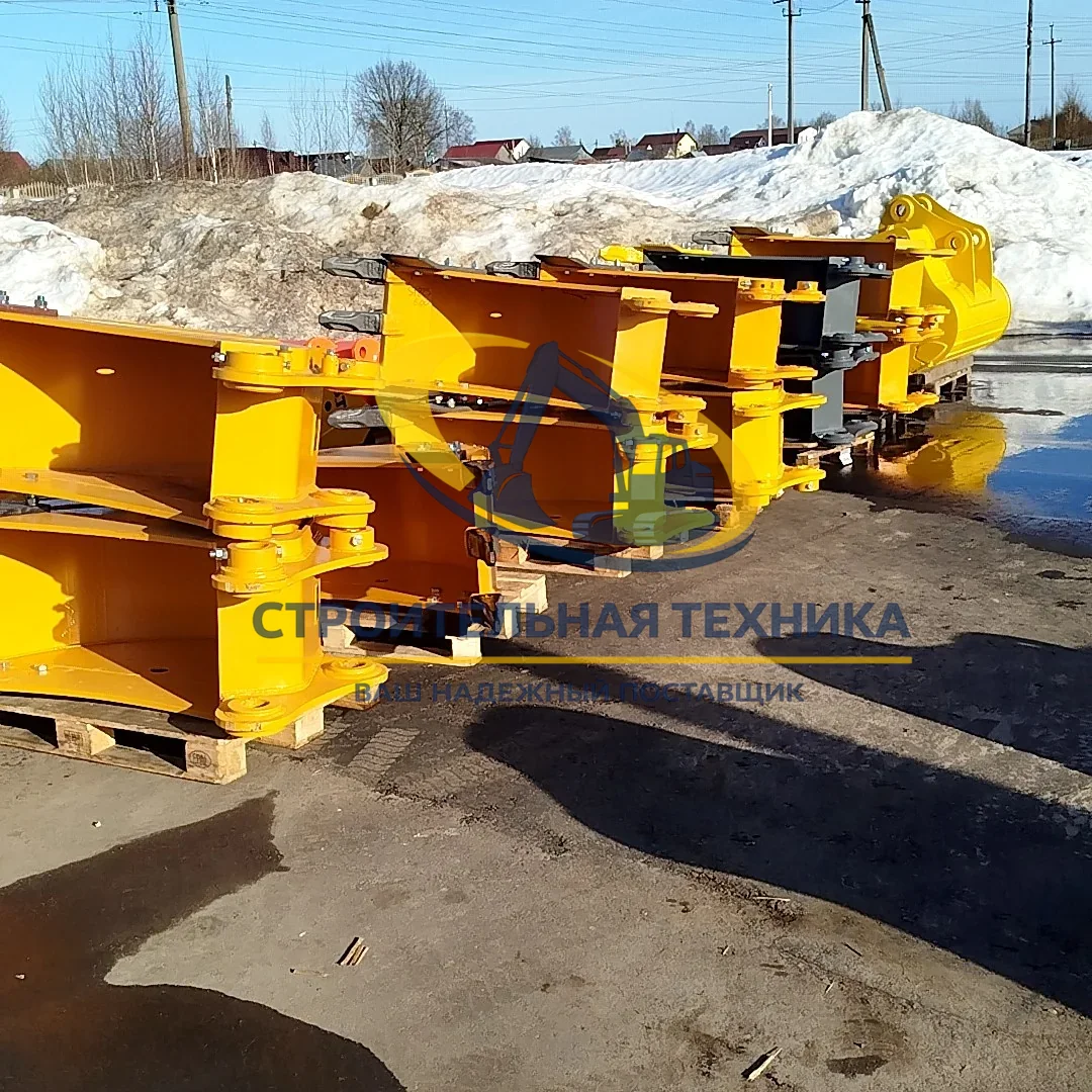 Ковш траншейный для Hyundai R170W-9S (0,4м3) ширина 600мм,коронки скальные J350 (3шт) (ST1) — артикул ST30991 — фото 2