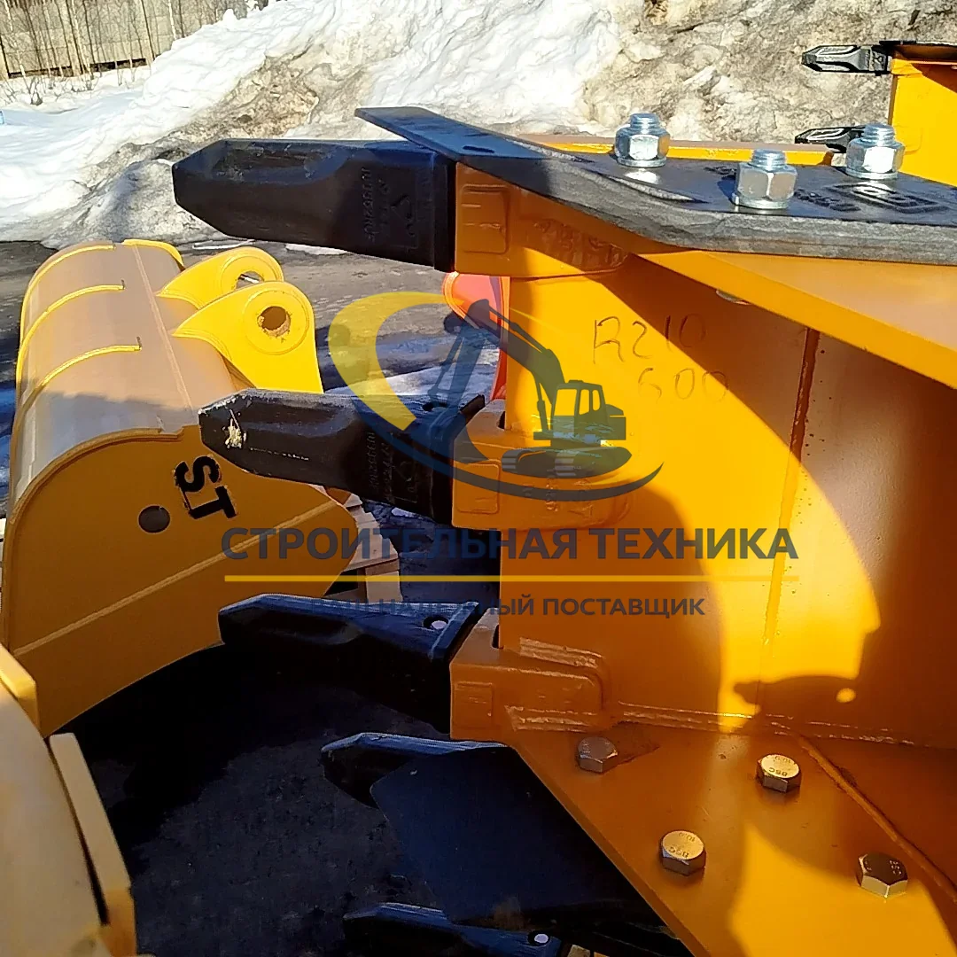 Ковш траншейный для Hyundai R210-7 (0,4м3) ширина 600мм,коронки скальные J350 (3шт) (ST1) — артикул ST00267 — фото 3