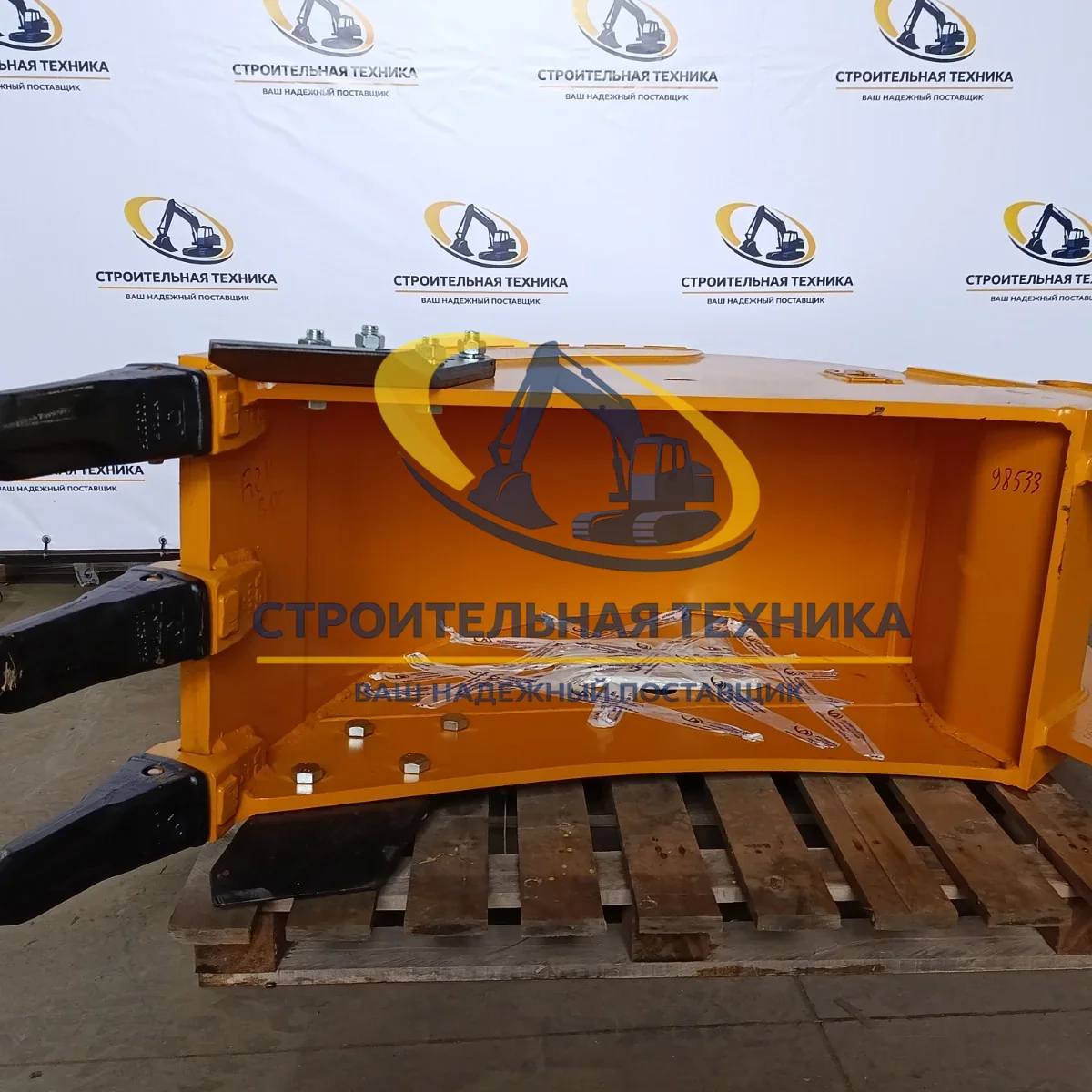 Ковш траншейный для Hyundai R210-7 (0,4м3) ширина 600мм,коронки скальные J350 (3шт) (ST1) — артикул ST00267 — фото 9