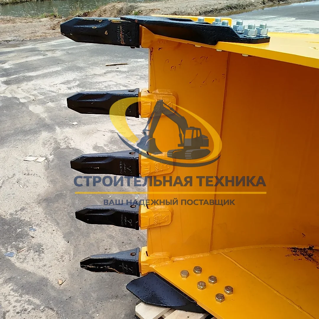 Ковш усиленный для CAT320D (1.1m3) ширина 1200мм (коронки J350) (ST1) — артикул ST31011 — фото 6