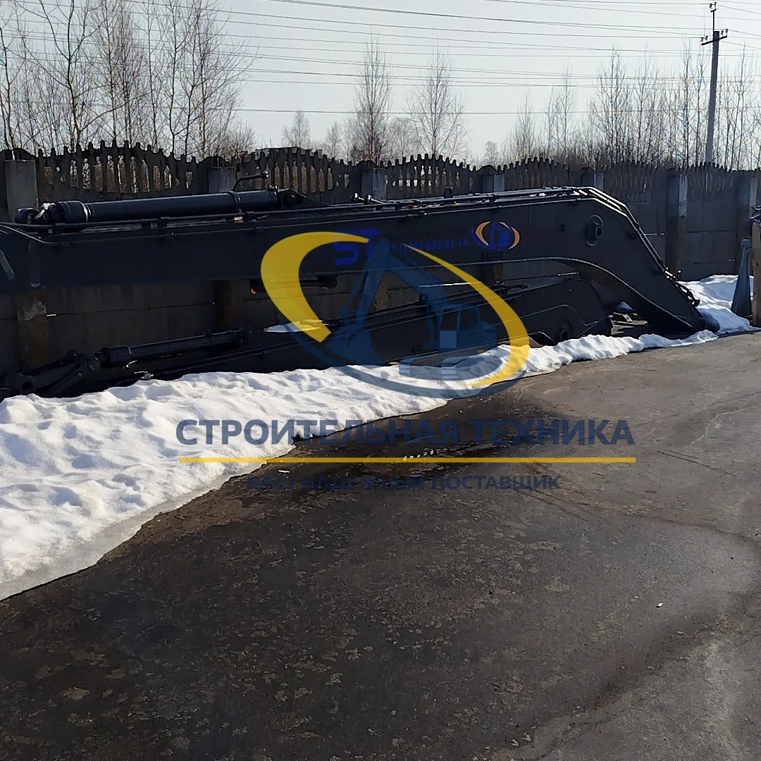 Комплект УРО EC220: Стрела 9м, рукоять 7м + тормозной клапан, гидроцилиндр рукояти и ковша — артикул ST31176 — фото 3