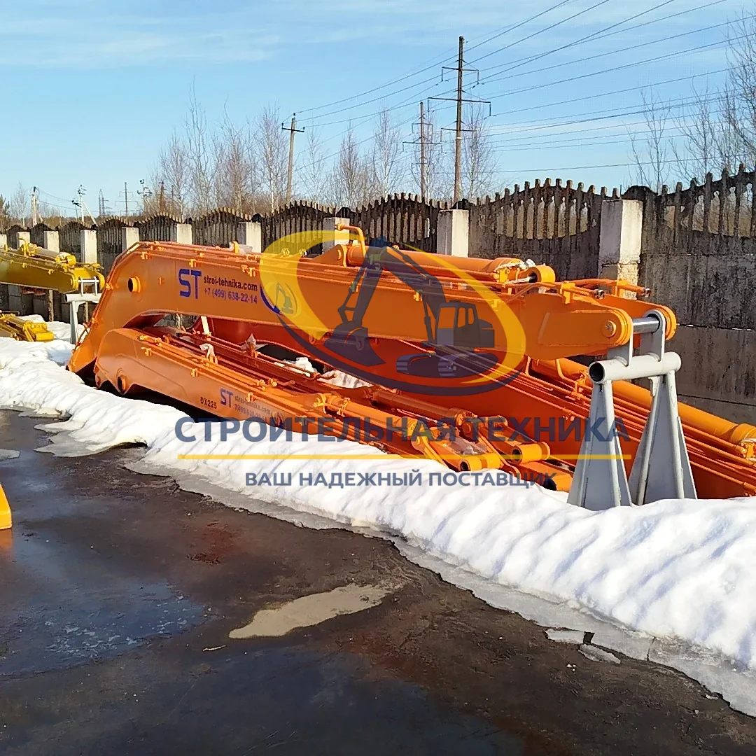 Комплект УРО ZX330-3: Стрела 10м, рукоять 8м + тормозной клапан, гидроцилиндр рукояти и ковша — артикул ST00320 — фото 3