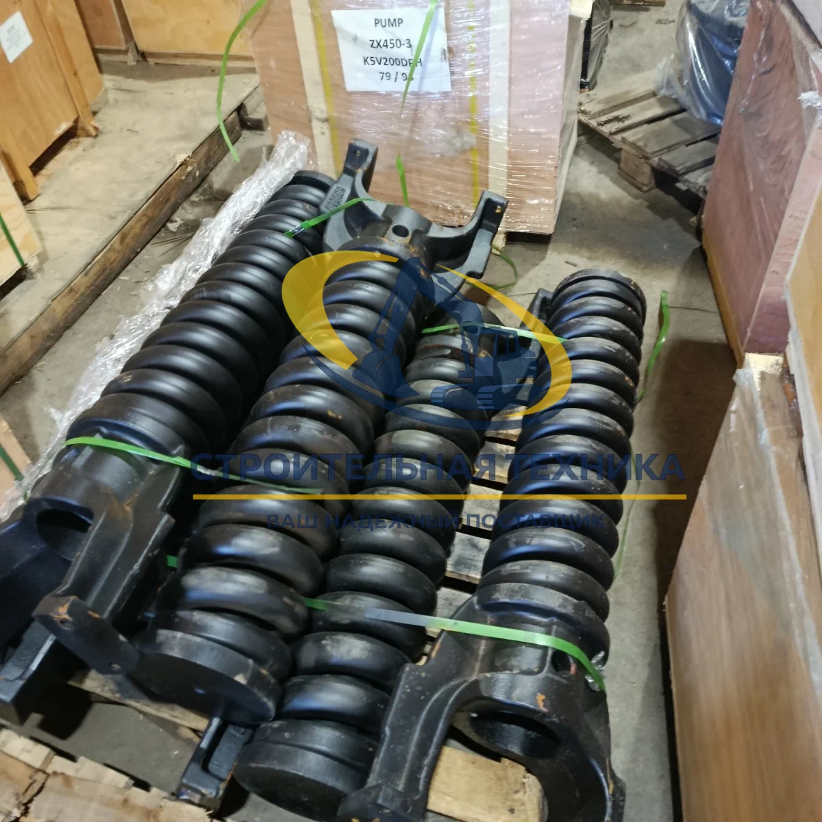 Механизм натяжения Komatsu PC300-8MO, 55*10 (3 отв) — артикул 207-30-00970 — фото 4