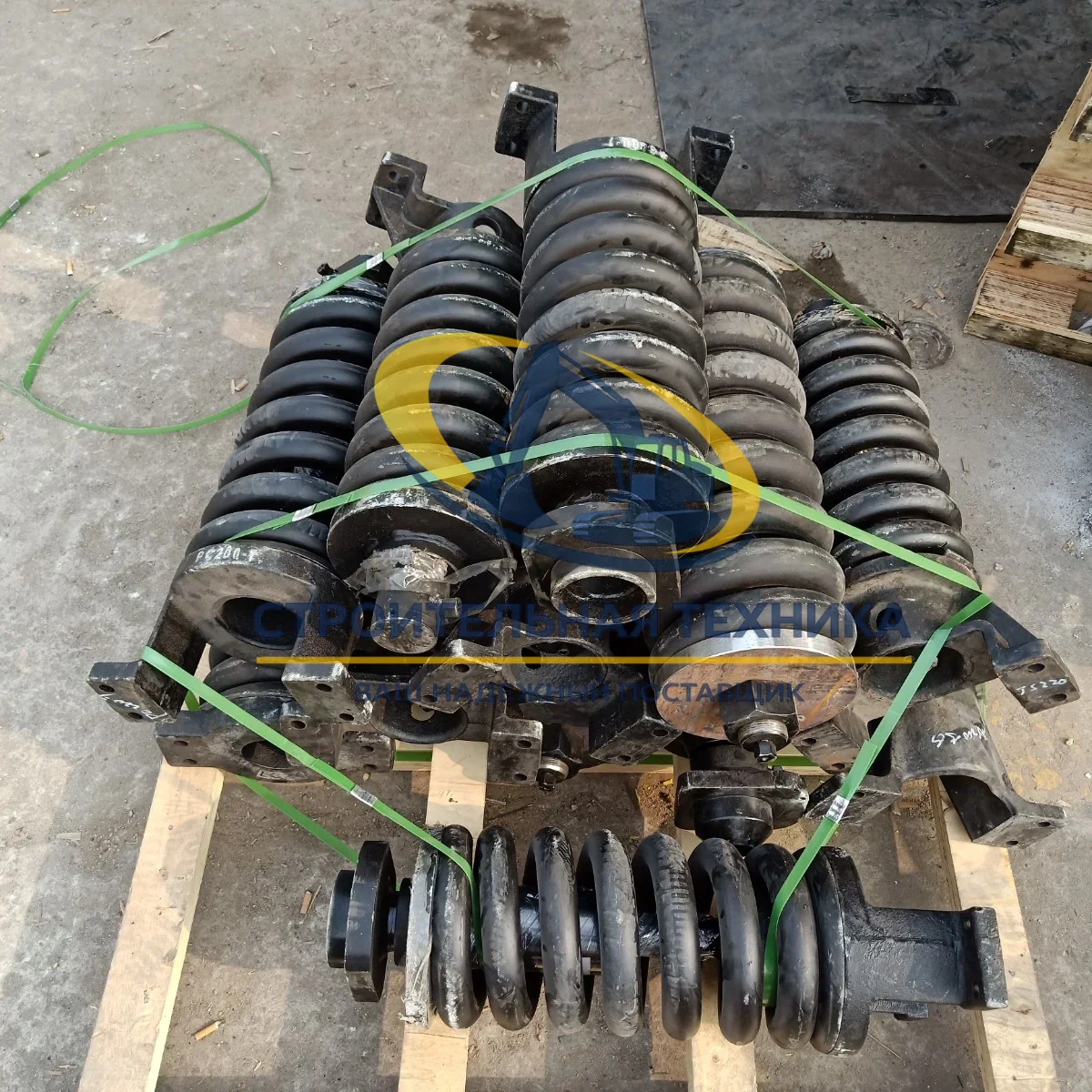 Механизм натяжения Komatsu PC400-7, 208-30-74140 — артикул ST33810 — фото 3
