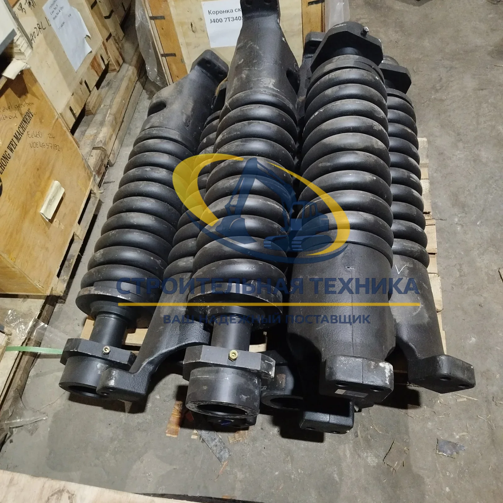 Механизм натяжения Komatsu PC400-7, 208-30-74140 — артикул ST33810 — фото 5