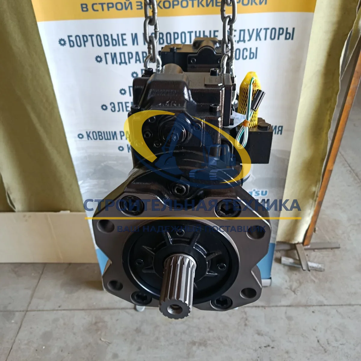 Основной гидравлический насос JCB 220 (K3V112DT-1CER-9C32-14T) (ZW) — артикул K3V112DT 9C32 — фото 3