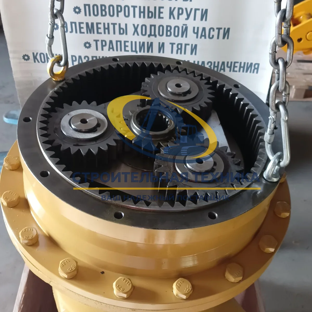 Поворотный редуктор без мотора Komatsu PC300-8MO, ZW — артикул 207-26-00300 — фото 6