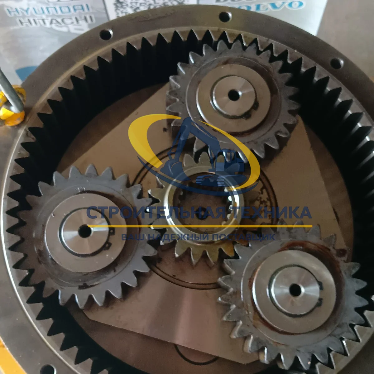 Поворотный редуктор без мотора Komatsu PC300-8MO, ZW — артикул 207-26-00300 — фото 7