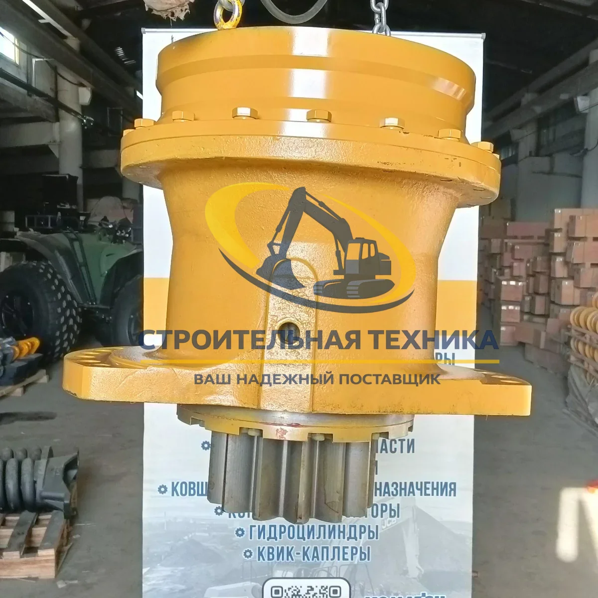 Поворотный редуктор без мотора Komatsu PC300-8MO, ZW — артикул 207-26-00300 — фото 4