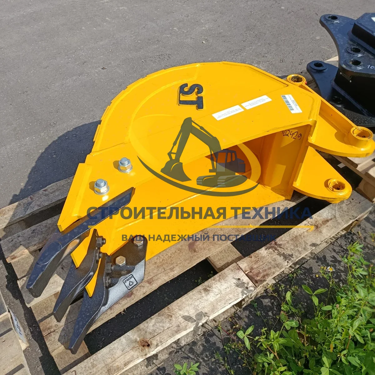 Ковш задний JCB 3CX 400мм (0,1м3) со втулкой (палец 44,5) (ST1) — артикул ST00522 — фото 2