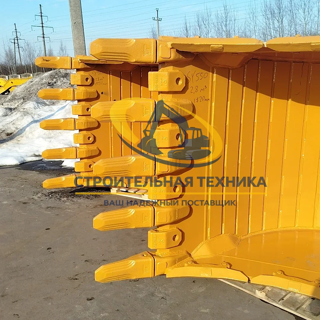 Ковш скальный усиленный для Sany SY550 (2,8м3) ширина 1720мм. HDRC — артикул ST30970 — фото 4