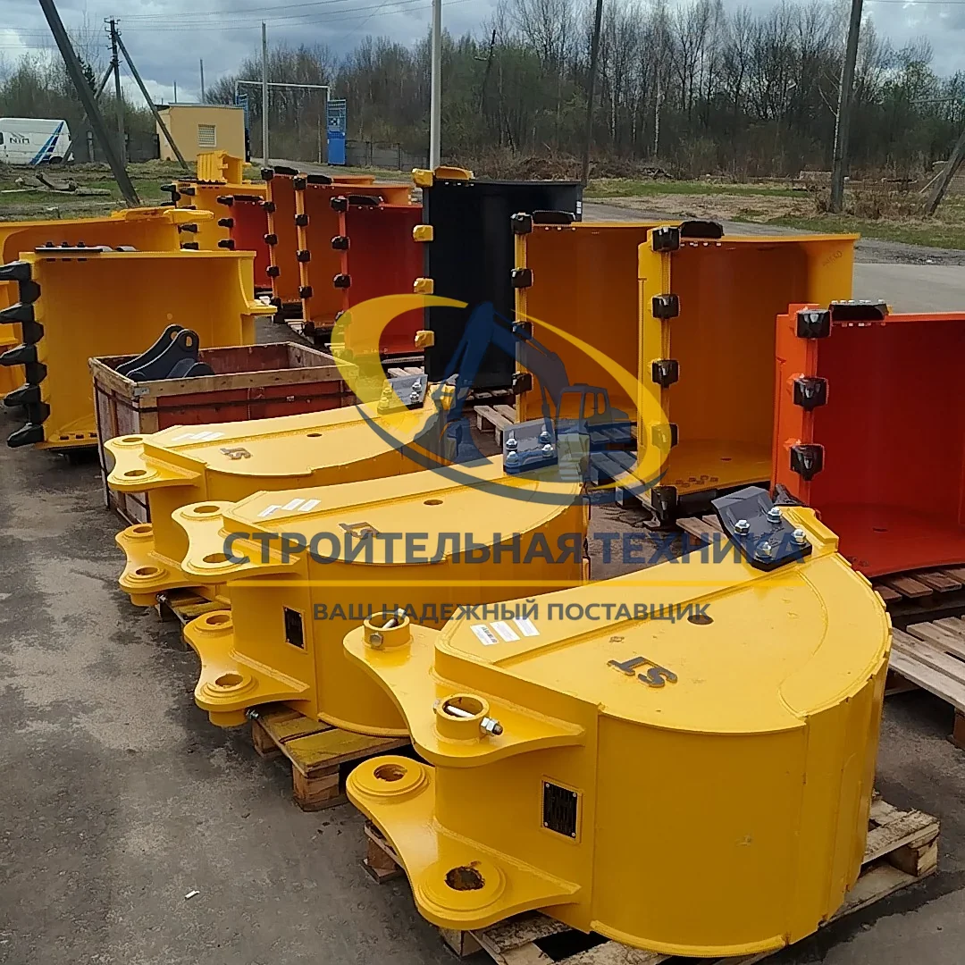 Ковш траншейный для SANY SY215C (0,4м3) ширина 600мм,коронки скальные J350 (3шт) (ST1) — артикул ST30998 — фото 2