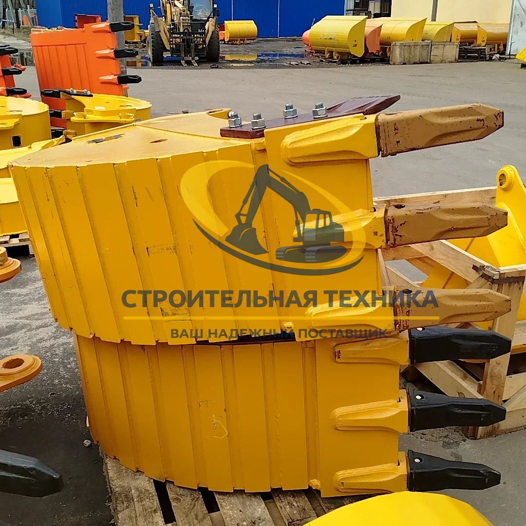 Ковш траншейный для SANY SY225C (0,4м3) ширина 600мм,коронки скальные J350 (3шт) (ST1) — артикул ST00597 — фото 5