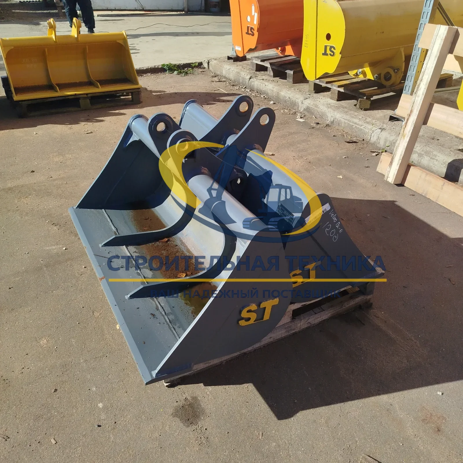 Ковш задний планировочный для Terex 820-860, ширина 1200мм. (0,21м3) (ST1) — артикул ST30854 — фото 2
