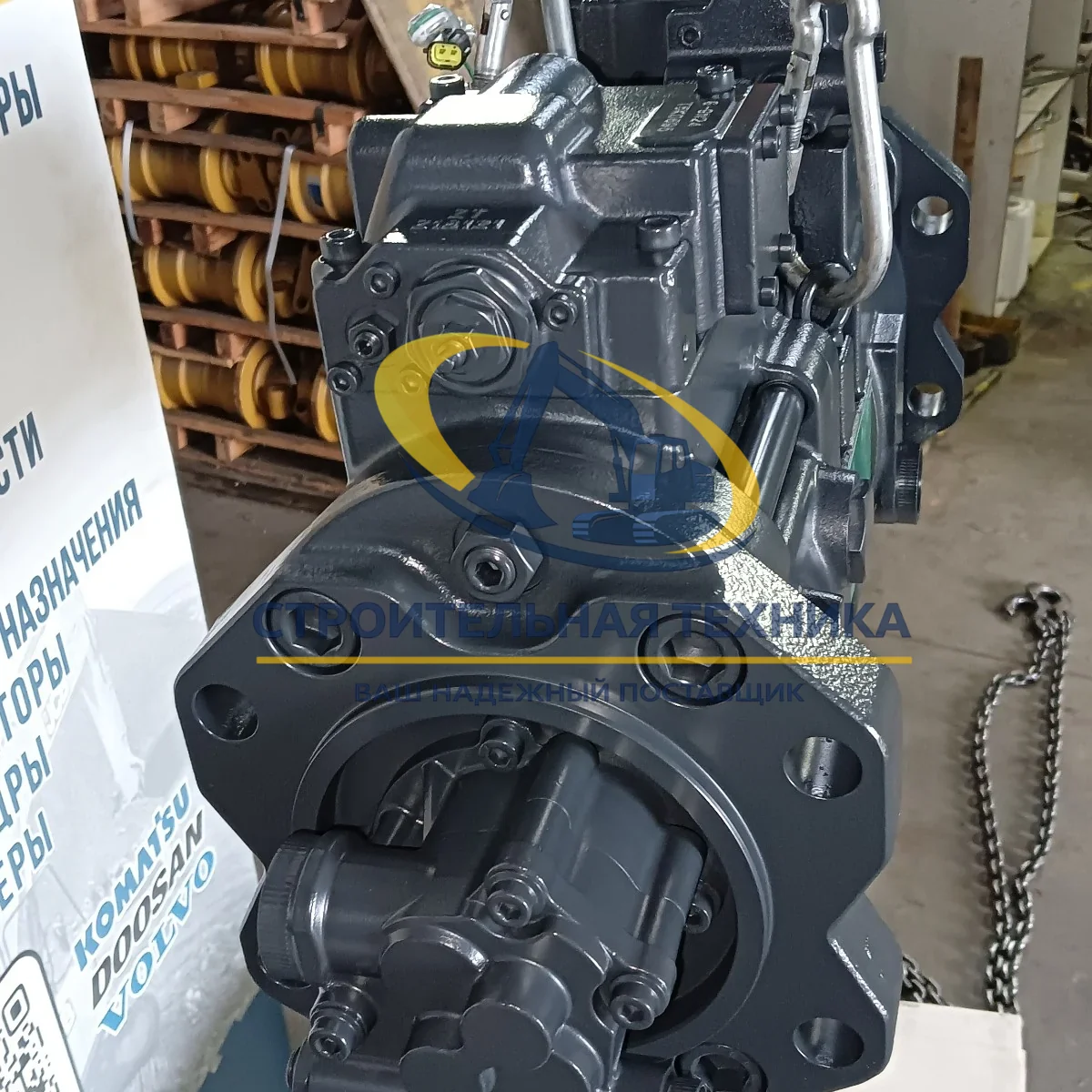 Основной гидравлический насос Volvo EC210/EC240 K3V112DT 9N24-14T (ZW) — фото 4