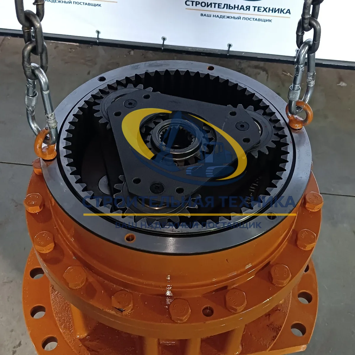 Поворотный редуктор без мотора Komatsu PC200-8 — артикул 20Y-26-31120 — фото 4