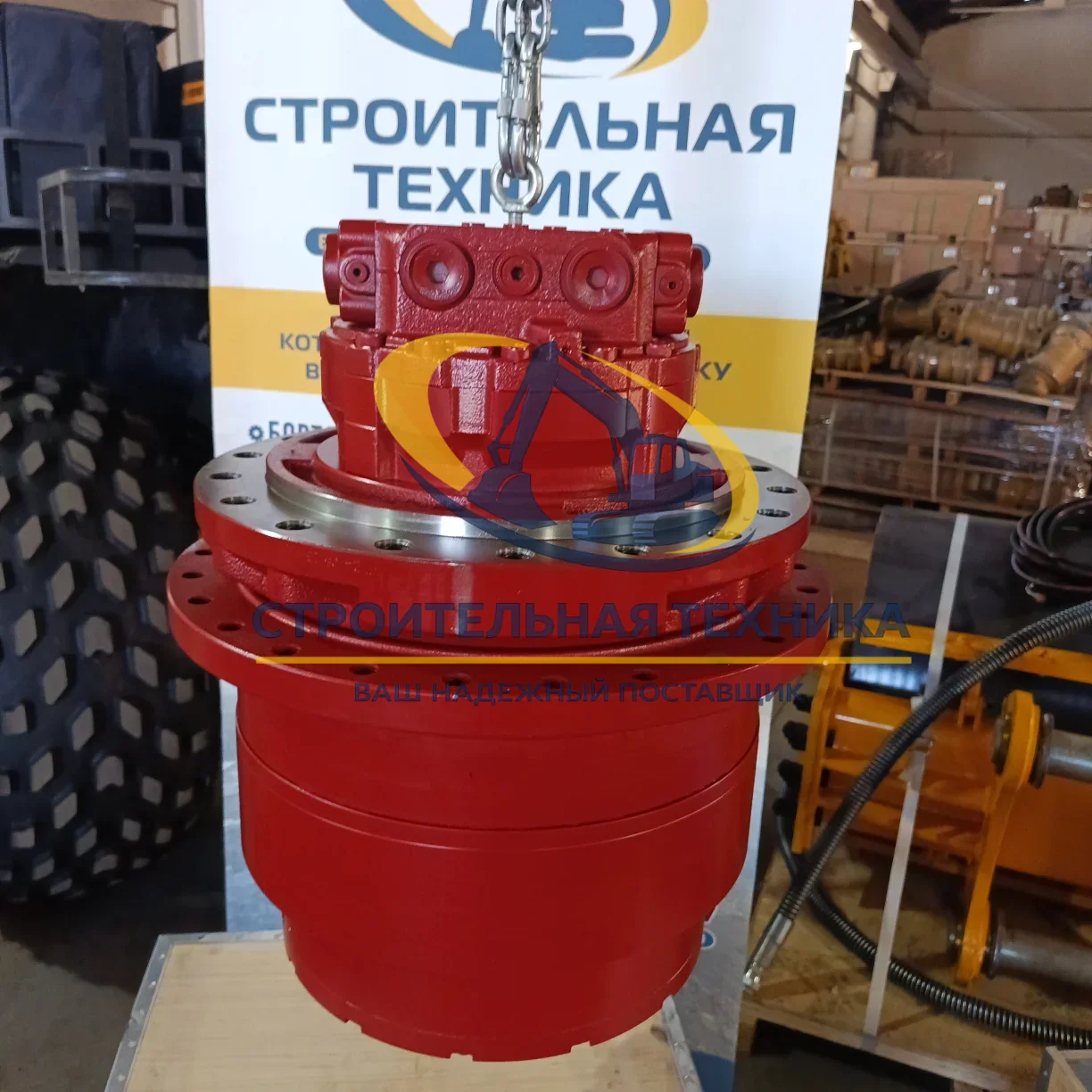 Бортовой редуктор с мотором TM60 (18/26H) SH350A5,CX360,SANY305/335/365, MAG-180VP-6000 ZW — артикул ST32214 — фото 7