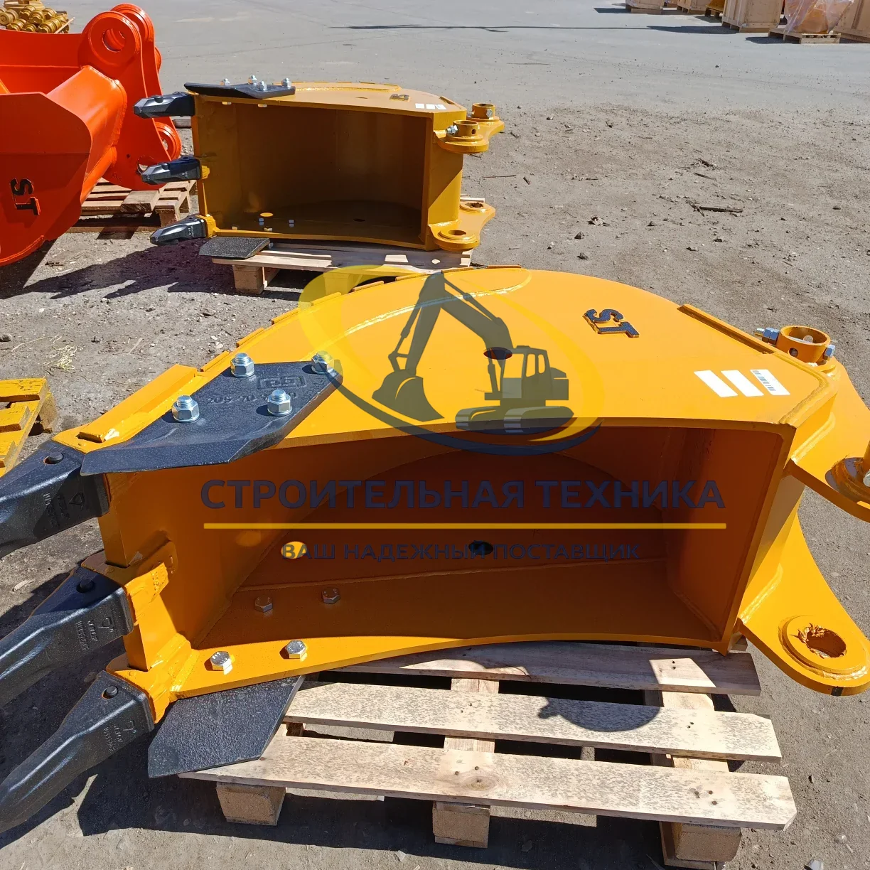 Ковш траншейный для Hyundai R210-7 (0,3м3) ширина 600мм,коронки скальные J300 (3шт) (ST1) — артикул ST31082 — фото 5