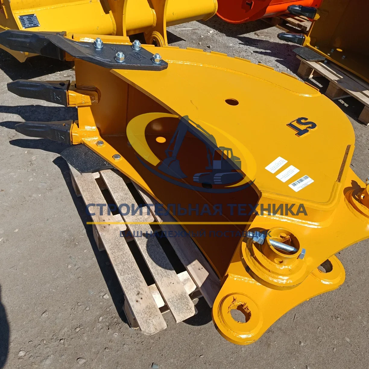 Ковш траншейный для Hyundai R210-7 (0,3м3) ширина 600мм,коронки скальные J300 (3шт) (ST1) — артикул ST31082 — фото 4