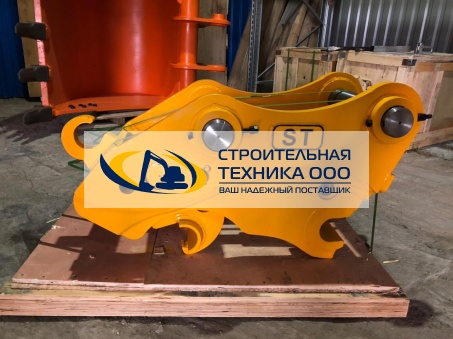 Быстросъёмное устройство (квик-каплер механический) на New Holland LB115