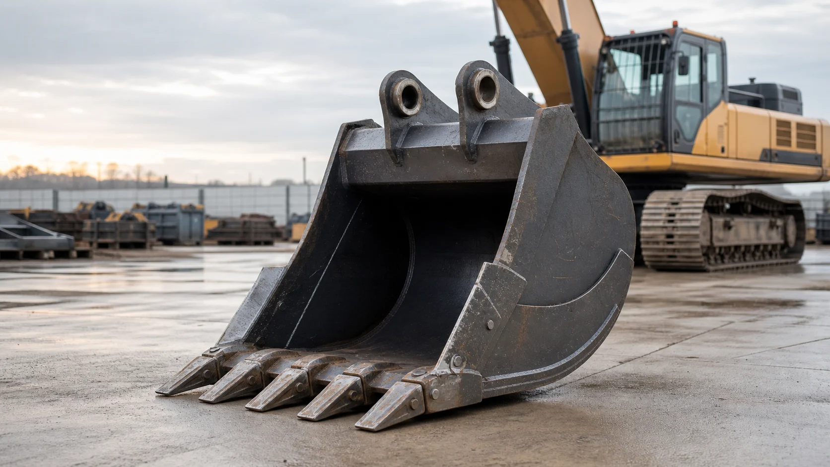 Ковш для JCB240/260: как согласовать объём, массу и крепление