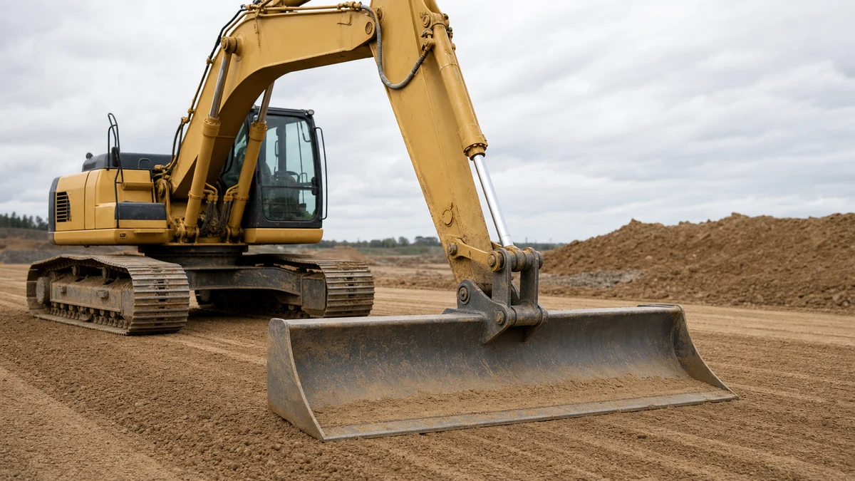 Планировочный ковш 1800 мм: как выбрать ширину под Hyundai R220 и Komatsu PC200